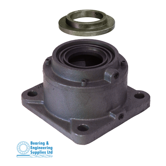 HOUSING 4 BOLT 100MM OPEN COVER TACONITE SEALS & LR